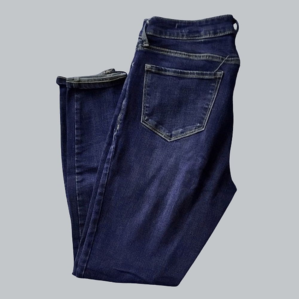 Old Navy Dark Wash Rockstar Super Skinny Jeans